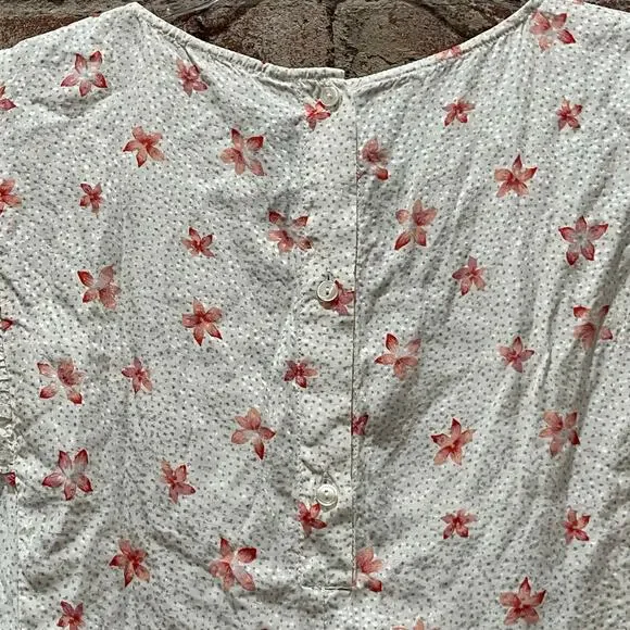 Rebecca Taylor Silk Blend Ruched Short Sleeve Top Size 2 - Picture 6 of 7